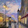 Светлые сумерки в Петербурге.